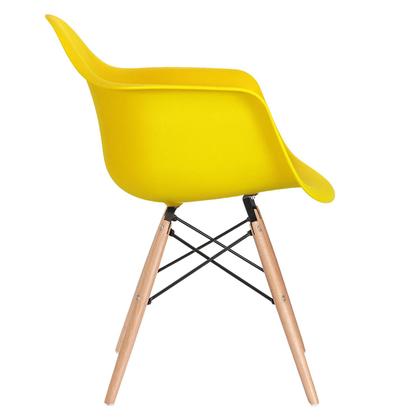 Imagem de KIT - Mesa Eames 70 cm + 4 cadeiras Eiffel DAW com braços