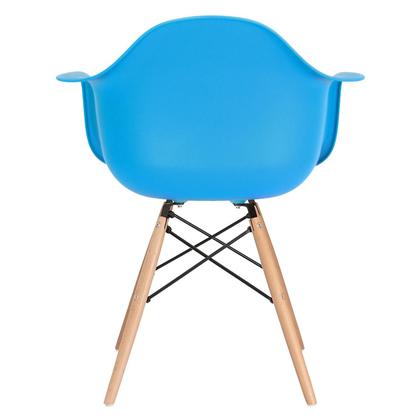 Imagem de KIT - Mesa Eames 70 cm + 4 cadeiras Eiffel DAW com braços