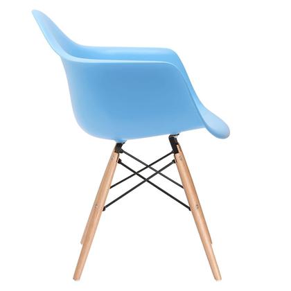 Imagem de KIT - Mesa Eames 70 cm + 4 cadeiras Eiffel DAW com braços