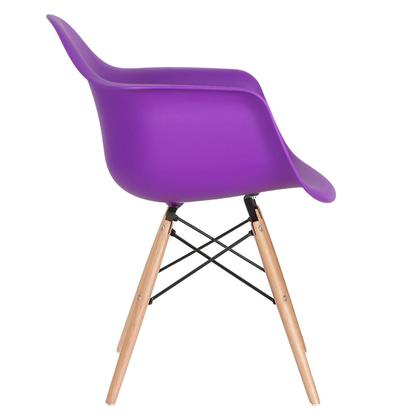 Imagem de KIT - Mesa Eames 70 cm + 4 cadeiras Eiffel DAW com braços