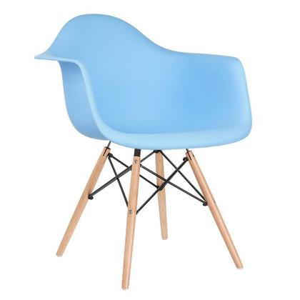 Imagem de KIT - Mesa Eames 70 cm + 4 cadeiras Eiffel DAW com braços