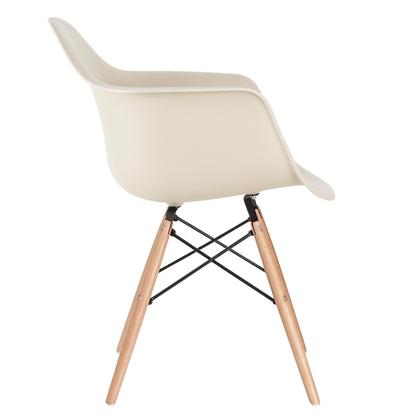 Imagem de KIT - Mesa Eames 70 cm + 4 cadeiras Eiffel DAW com braços
