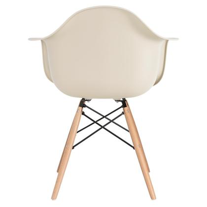 Imagem de KIT - Mesa Eames 70 cm + 4 cadeiras Eiffel DAW com braços