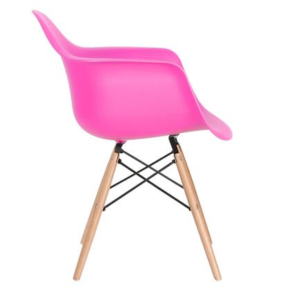 Imagem de KIT - Mesa Eames 70 cm + 4 cadeiras Eiffel DAW com braços