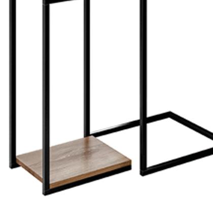 Imagem de kit Mesa Lateral ou Canto para Sala ou Auxiliar Apoio de Sofá Aurora - ÉdeCasaMóveis