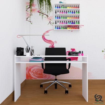 Imagem de Kit Mesa Manicure Completa Com Expositor De Esmaltes Unha