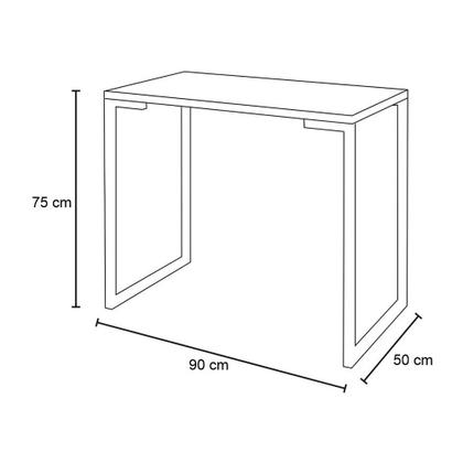 Imagem de Kit mesa para computador escrivaninha po