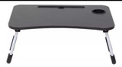 Imagem de Kit Mesa Portátil  suporte Cama Sofá para notebook  + Suporte de para Celular e Tablet dobravel