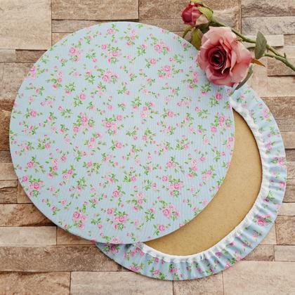 Imagem de Kit mesa posta capa suplat jogo americano azul claro 6 un