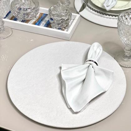 Imagem de Kit Mesa Posta Sousplat Completo LISO Varias Cores