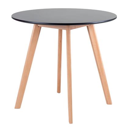 Imagem de KIT - Mesa redonda Leda 80 cm + 2 cadeiras estofadas Leda