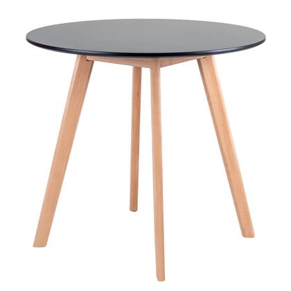 Imagem de KIT - Mesa redonda Leda 80 cm + 2 cadeiras estofadas Leda