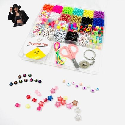 Kit Miçanga Infantil Ana Castela Boiadeira Pulseira Biju - Macall Imagem de Kit Miçanga Infantil Ana Castela Boiadeira Pulseira Biju