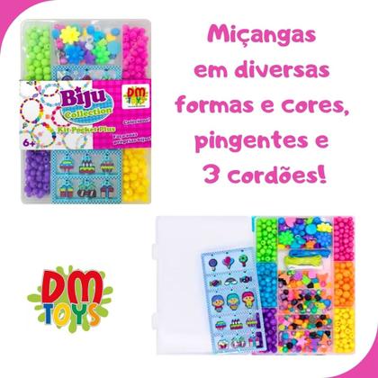 Imagem de Kit Micangas Biju Collection DM Toys