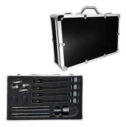 Imagem de Kit Microfone Bateria Pró Ldm700 Com 7 Peças Maleta - Leson