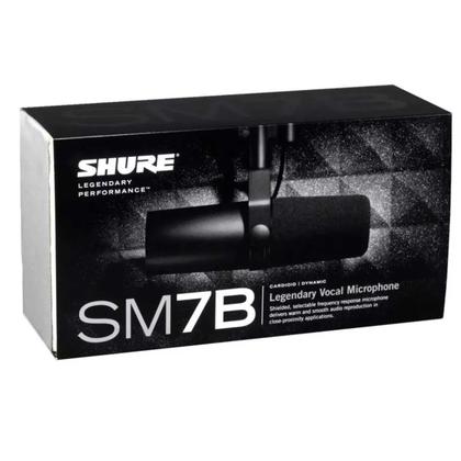 Imagem de Kit Microfone Shure Sm7b + Braço Articulado Thronmax S5 Flex Black