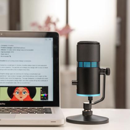 Imagem de Kit Microfone USB Thronmax M30 Streaming Completo