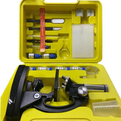 Imagem de Kit Microscópio Monocular Infantil com Maleta