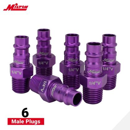 Imagem de Kit Milton S-314VKIT Hi-Flo V estilo 1/4 roxo 14 peças