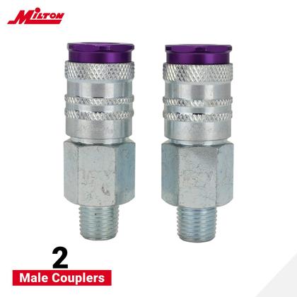 Imagem de Kit Milton S-314VKIT Hi-Flo V estilo 1/4 roxo 14 peças