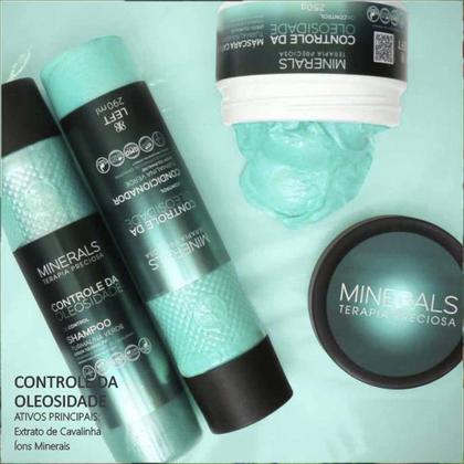 Kit Minerals Terapia - Shampoo Condicionador e Máscara Controle da