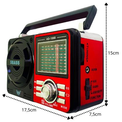 Imagem de Kit Mini Balança Kapbom Digital E Rádio Retrô Antigo Altomex