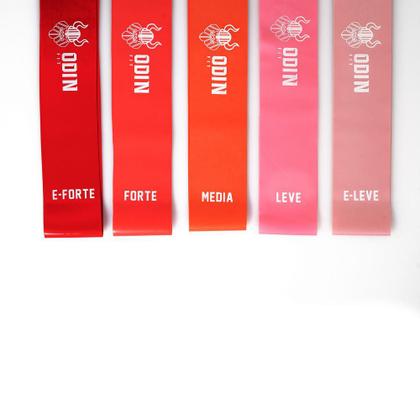 Imagem de Kit Mini Band com Elástico 5 Intensidades - Odin Fit