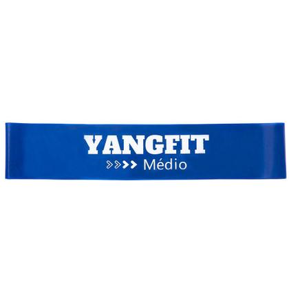 Imagem de Kit Mini Band Faixa Elástica Circular 4 Intensidades Yangfit