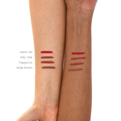 Imagem de Kit Mini Batom Rosa + Mini Blush Cintilante + Lápis de Contorno Labial Océane Edition (3 Produtos)