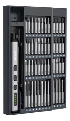 Kit Mini Chave Elétrica 68 Em 1 Sem Fio Recarregável Usb - Exbom