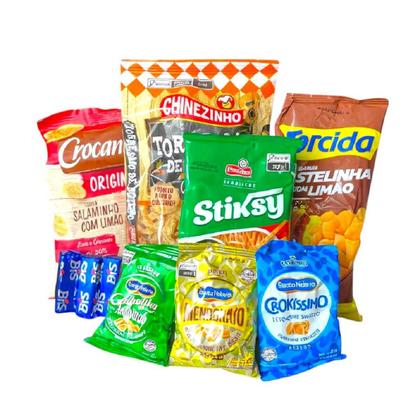 Imagem de Kit Mini Petiscos Dia dos Pais com 10 Itens + Caneca