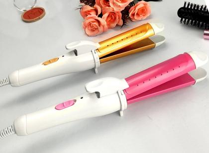 Imagem de Kit Mini Secador De Cabelo Philco e Chapinha Pequeno Viagem Dobrável Difusor Cachos Modelador Prancha 2 Em 1 Bivolt
