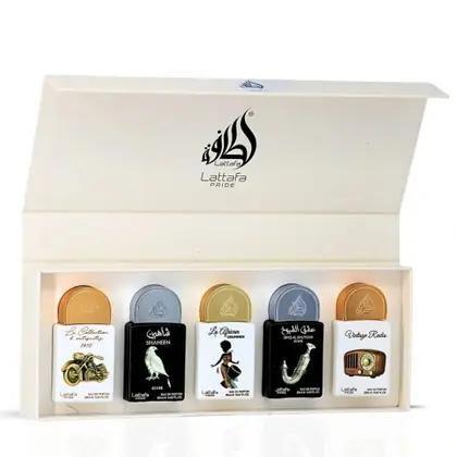 Kit Miniaturas 5x20ml - Lattafa Pride - EDP Nº5 - Original - Kit
