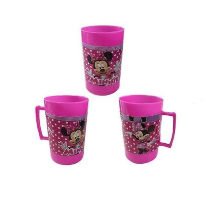 Imagem de Kit Minnie Com 1 Lancheira De Maletinha + 1 Copo + 1 Toalha