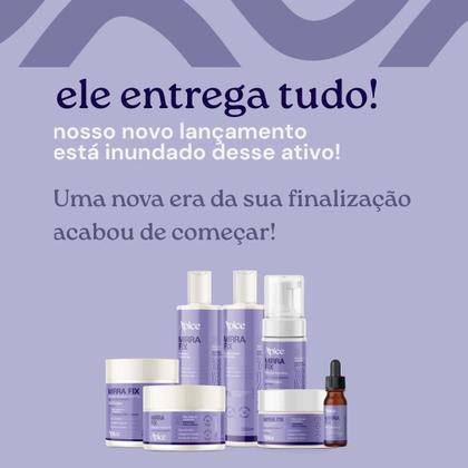 Imagem de Kit Mirrafix Apice Shampoo + Condicionador + Mascara Acidificante Hidratante Capilar Vegano 300g