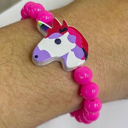 Imagem de Kit Missanga Infantil Completo com Letra Aplique Emborrachado Entremeio Para Pulseiras Colar 2600pçs