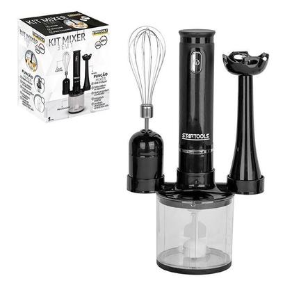 Imagem de Kit Mixer, Processador E Batedor Alimentos 3 Em 1 220V