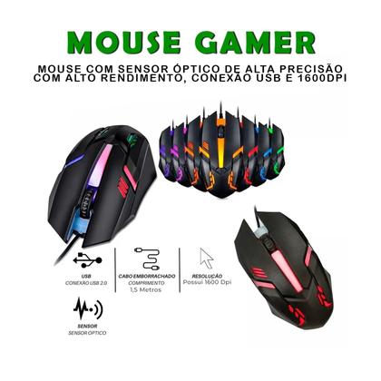 Imagem de Kit Mobilador Gamer Completo Teclado One Hand Uma Mão Mouse Mousepad Suporte Para Celular