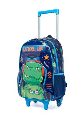 Imagem de Kit Mochila Bolsa Infantil Com Estojo e Lancheira Térmica Reforçada Escolar Menino