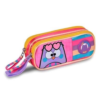 Imagem de Kit Mochila Bubu Escolar Costa Corujinha Infantil Com Estojo