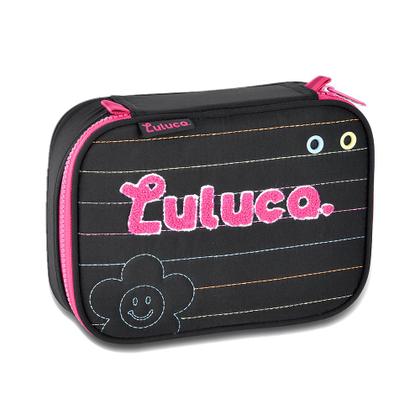 Imagem de Kit Mochila Carrinho Estojo Lancheira Luluca Coleção 2025