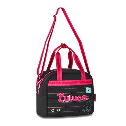 Imagem de Kit Mochila Carrinho Estojo Lancheira Luluca Coleção 2025