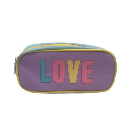 Imagem de Kit Mochila Carrinho + Lancheira + Estojo Love is All You Need Yins Kids - Ref YS42182-MC