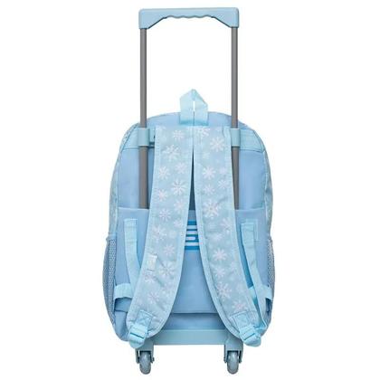 Imagem de Kit mochila carrinho, lancheira térmica e estojo Snowy 17"