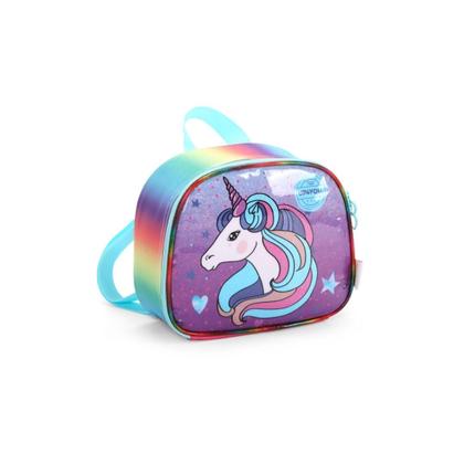 Kit Mochila Carrinho Unicornio Up4you + lancheira Menina - luxcel Imagem de Kit Mochila Carrinho Unicornio Up4you + lancheira Menina