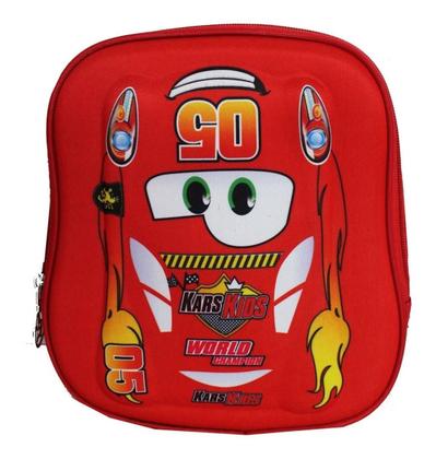 Imagem de Kit Mochila Carros 3D Com Rodinhas E Lancheira + Estojo