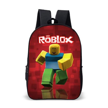 Imagem de Kit Mochila com Estojo Escolar Infantil do Roblox Menino e Menina 