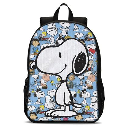 Imagem de Kit Mochila com Estojo Escolar Infantil do Snoopy Menina e Menino 