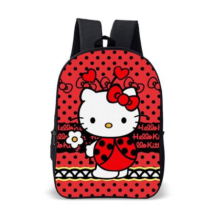 Imagem de Kit Mochila com Estojo Escolar Infantil Menina Hello Kitty 