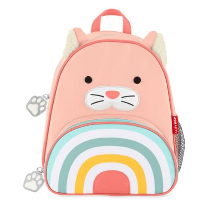 Imagem de Kit mochila com garrafinha zoo gatinha - skip hop